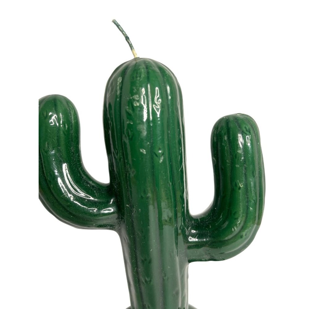 VTG Candle Green Cactus Southwestern Desert Plant Saguaro Décor Mexico Arizona - Picture 8 of 9